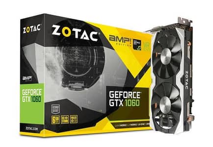 1060ti Nvidia zotac 6Gb