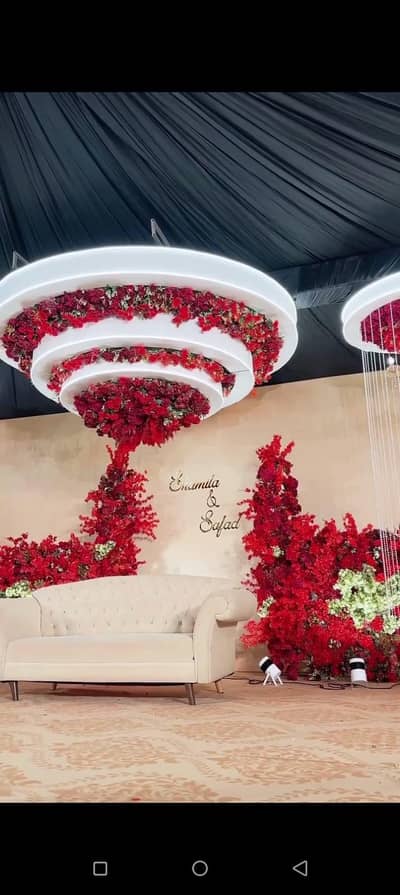 Events Management | Decoration | Lightning | Food Orders | Crockery