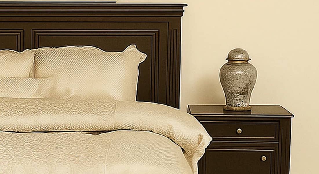 Bed with side tables 1