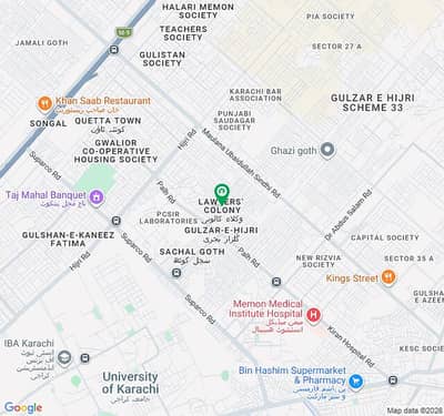Plot For Sale At Sachal Sarmast Society in Reasonable Price.