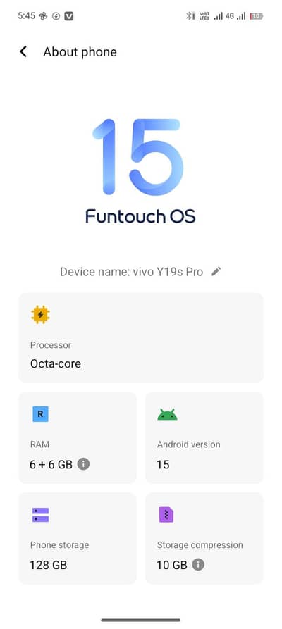 Vivo Y19spro 6/128