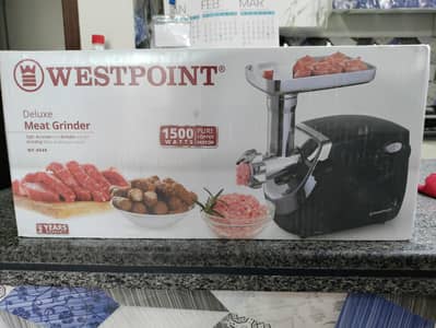 Deluxe Meat Grinder WF-3040