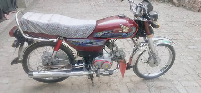 honda CD 70 2024 model  03080614512