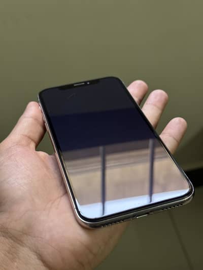 iPhone X PTA approved with box Face ID enabled true tone enabled