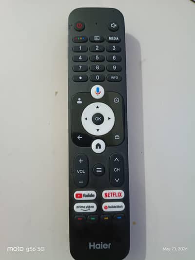 haier smart Bluetooth voice control remote
