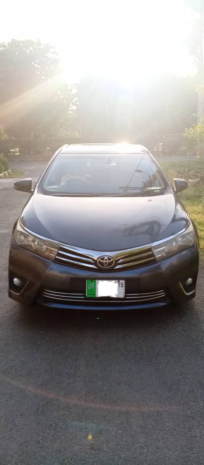 Toyota Corolla altis grandee model 2015