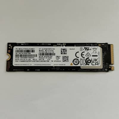 Samsung 1 TB M2 NVME SSD