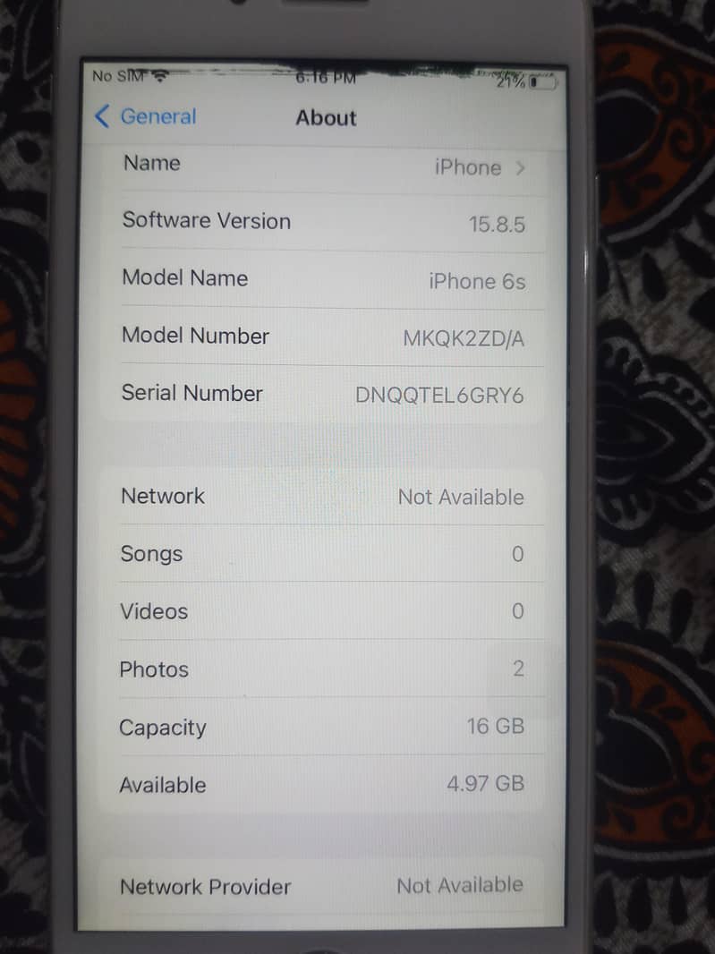 IPhone 6s 4