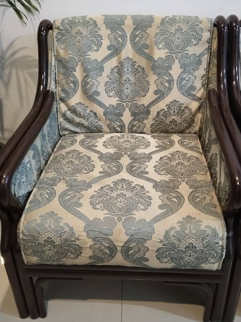 Solid Wood Sofa/ 6 Seater Sofa/Sofa Set 1