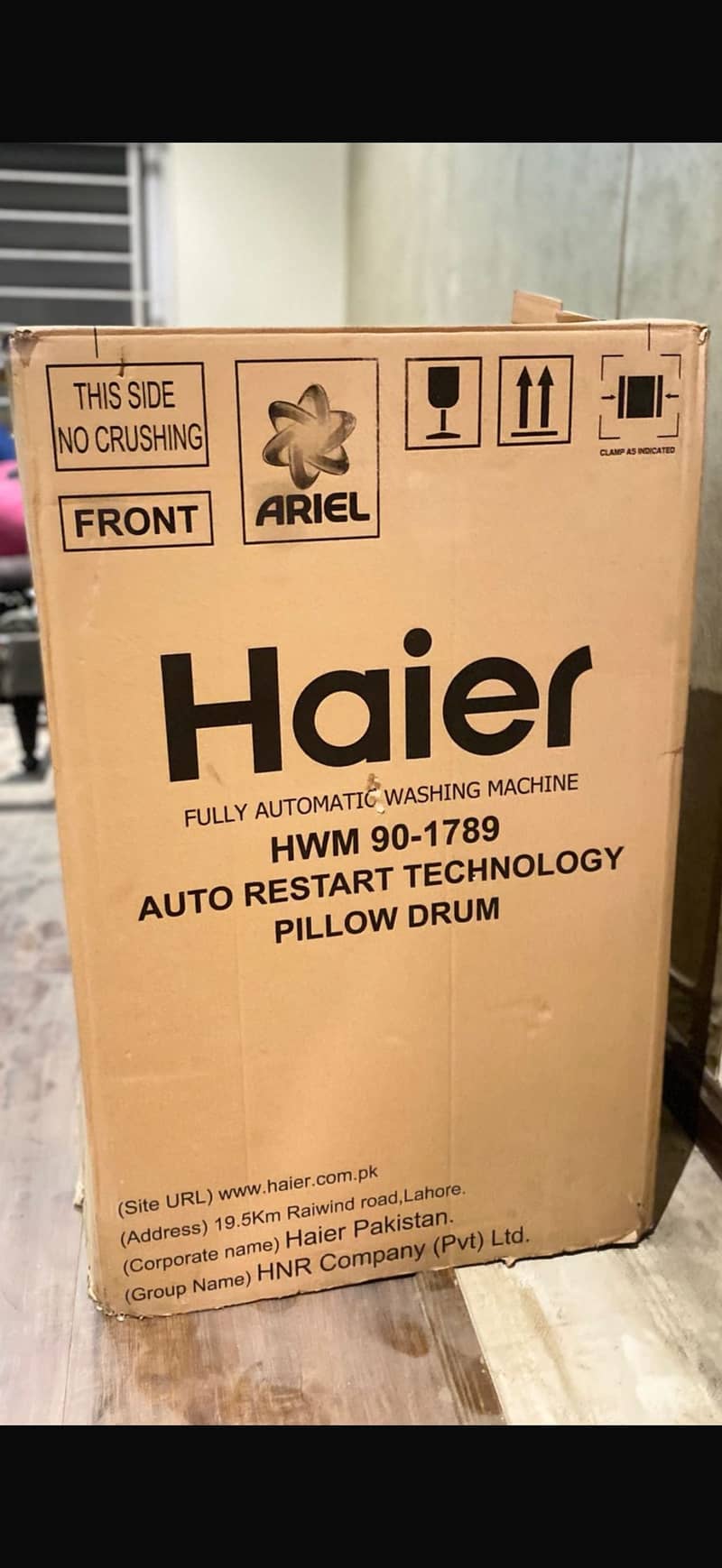 Haier full automatic machine 1
