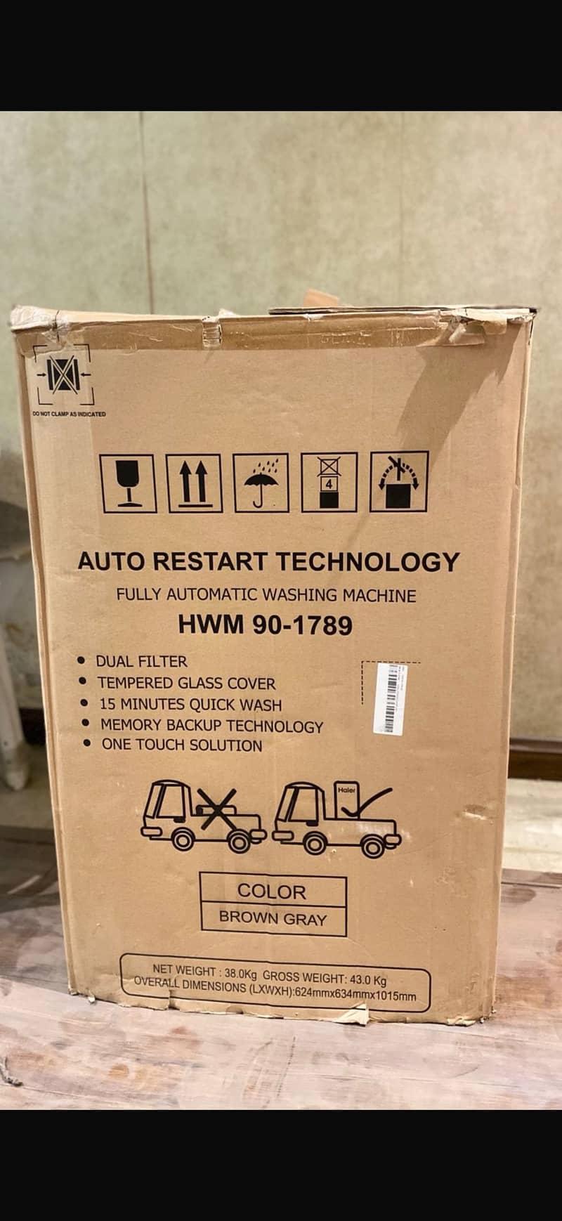 Haier full automatic machine 5