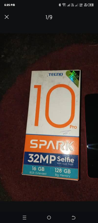 Tecno spark 10 pro 8+8