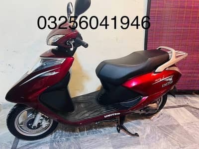 united 2023 petrol used self start automatic scoty