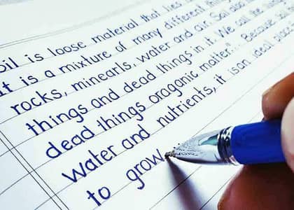 hand writing services content writing hand made assignment