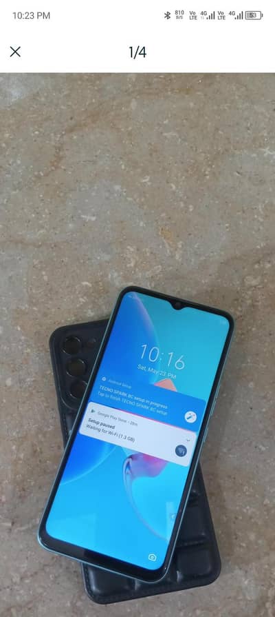 Tecno 8c 4/64 box available good condition