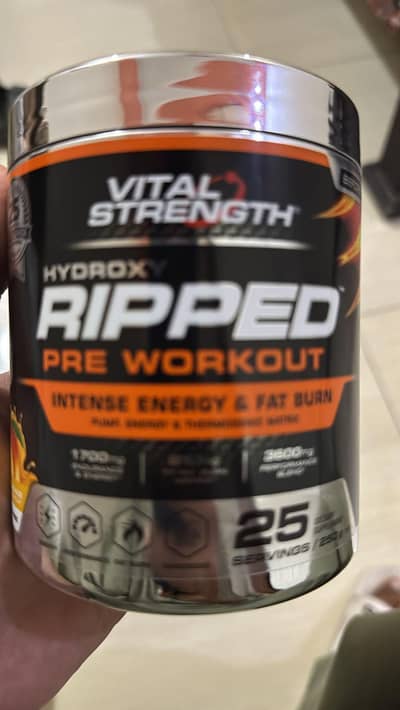 RIPPED PER WORKOUT