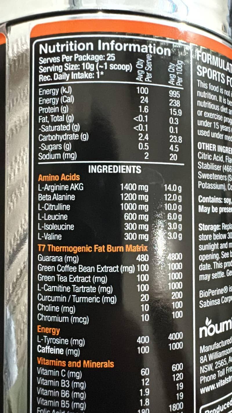 RIPPED PER WORKOUT 1