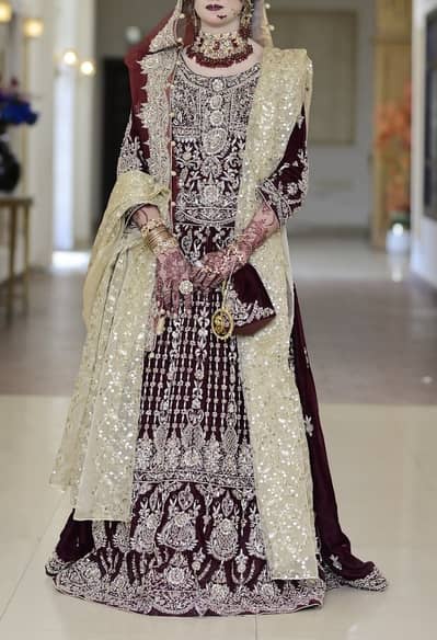 Luxury bridal lehnga dress