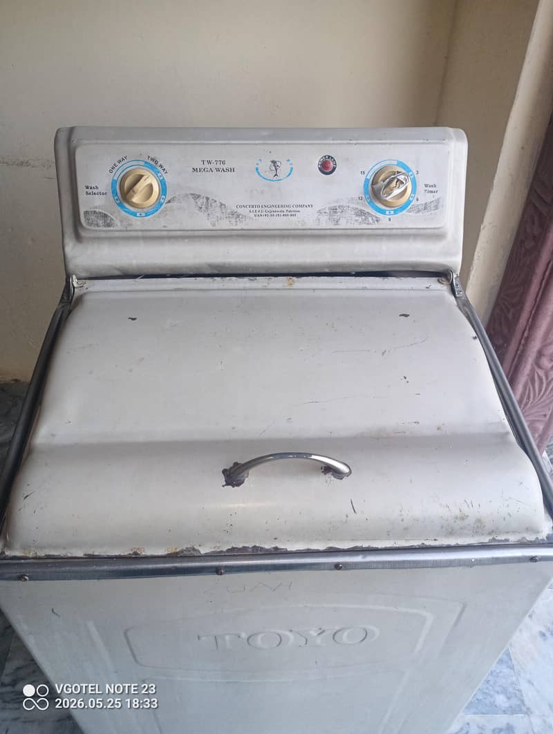 Washing machine 1