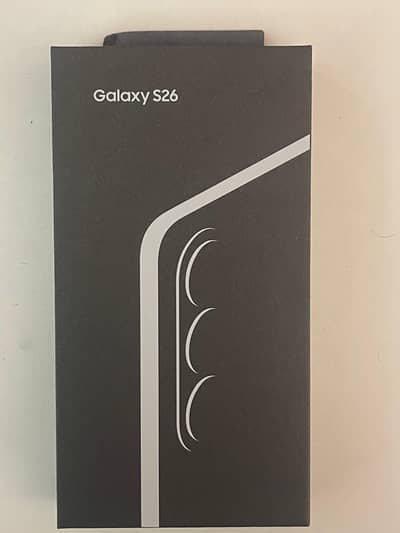 Samsung s26 , 12/256 , new , Gv , box packed ,  , black colour