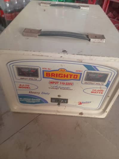BRIGHTO 10000 WATT heavy duty stabilizer for sale