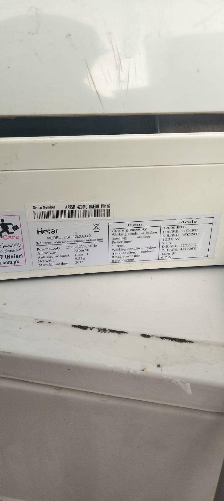 haier split ac 3