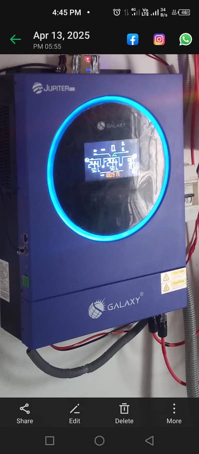 Galaxy Hybrid Solar Inverter