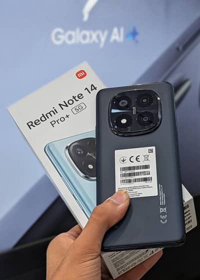 Redmi note 14 pro plus 12/512 official pta minor screen shade full box