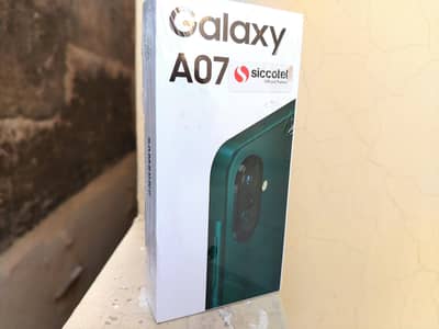 Box pack Samsung A07 Big discount