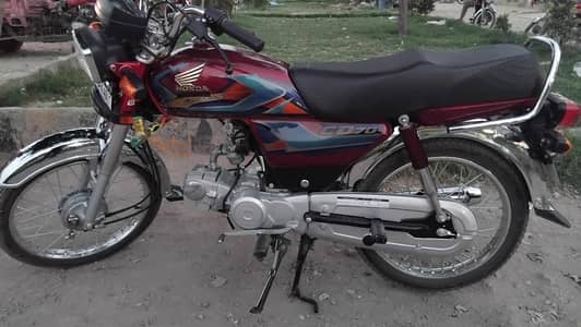 CD 70 Bike for sell