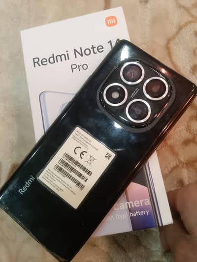 red me note 14 pro 7 Month warranty 12 512