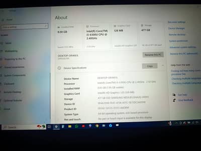 Lenovo T460s Think Pad For Sale