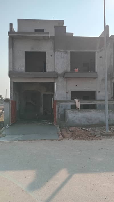 Grey structure house 1 year old