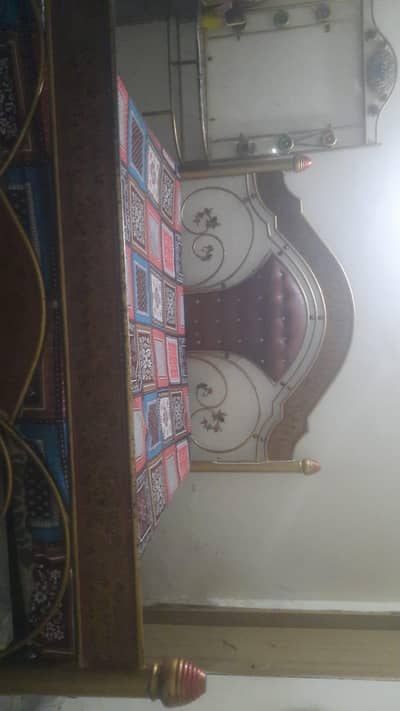 Bed set with sofa set