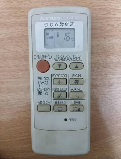 Mitsubishi Mr Slim Air Conditioner 1 Ton (Non Invertor)- clean
