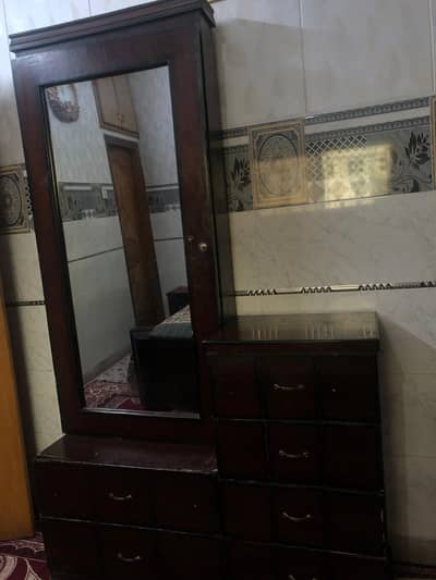 L shape dressing for sale  | urgent for sale