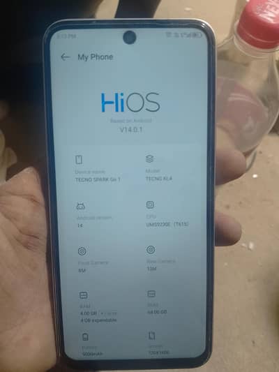 tecno spark Go 1 pta approved