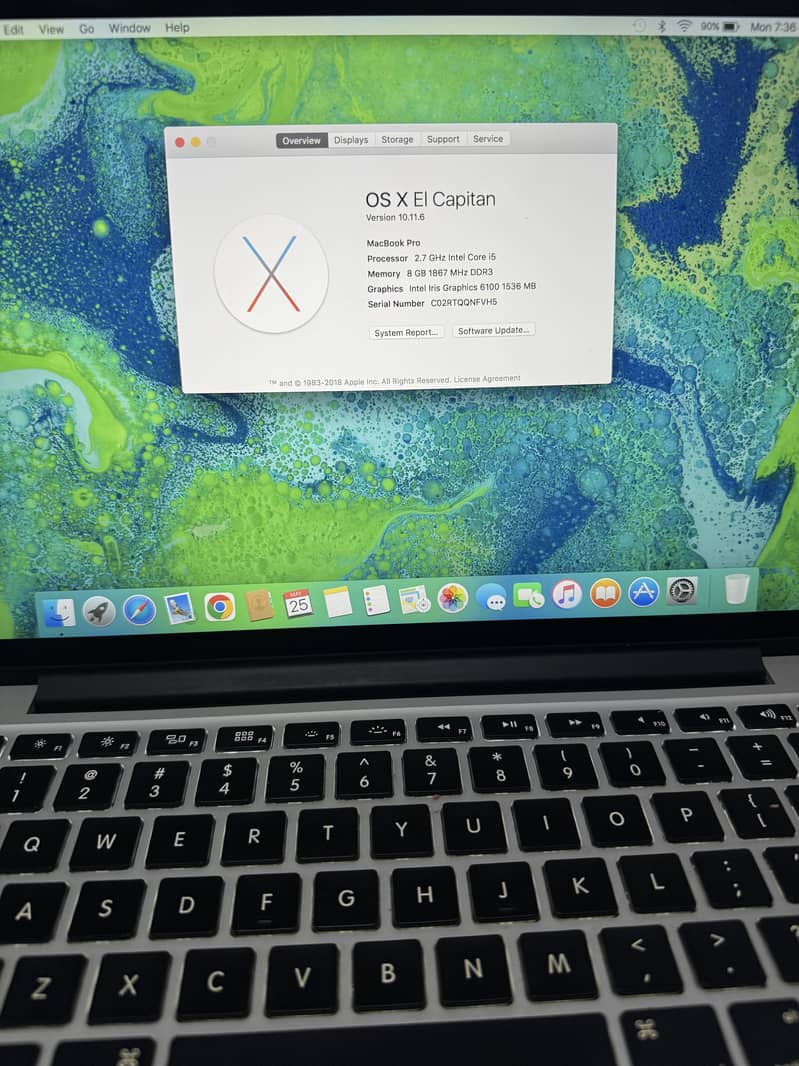 Macbook pro 2015 1