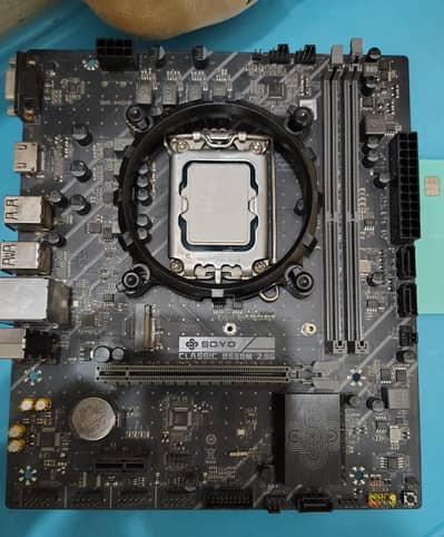 12th Gen: Core i3 12100 + Soyo B660 -D4 + Copper RGB Cooler