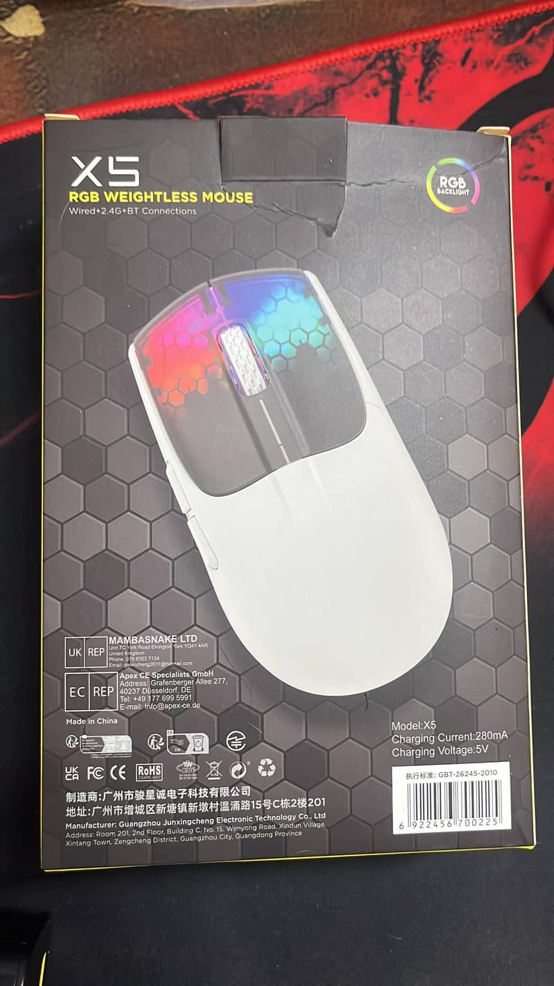 attack shark x5 wireless 0