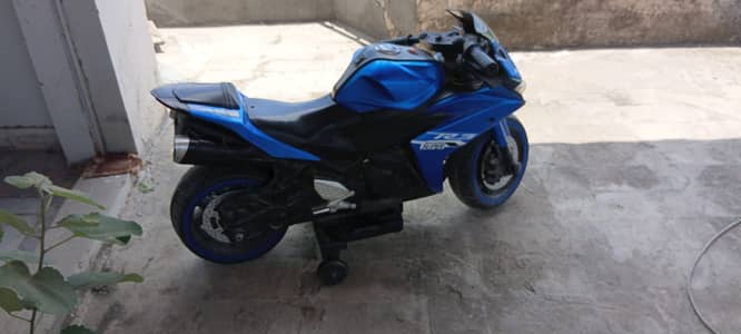 Kids Electric Sports Bike R3 Super – Blue Color – Used