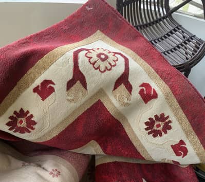 Drawing/ living room carpet (it is folded in the picture)