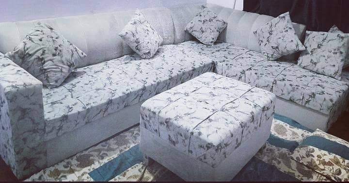L shape sofa 0