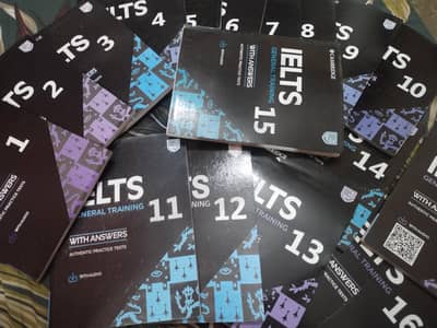 Cambridge ilets 1 to 18 set of practice workbook