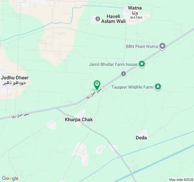 28 KANAL CORNER LAND FOR SALE MAIN SUE-E-ASAL ROAD