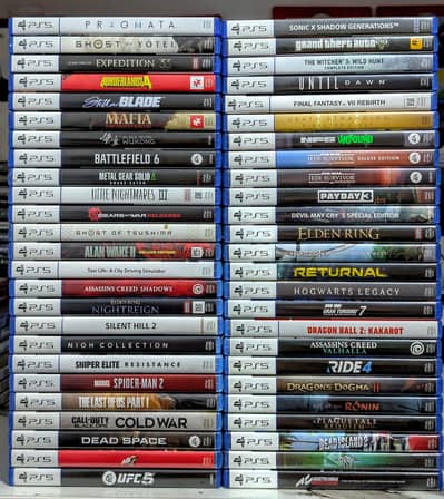 Playstation 5 / Ps5 slightly used games available