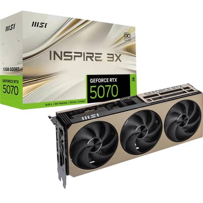 RTX 5070 | MSI inspire 3x