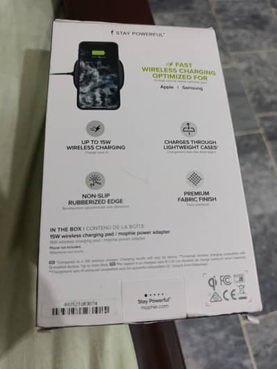 Brand New Mophie 15W Wireless Charging Pad Fast Charge