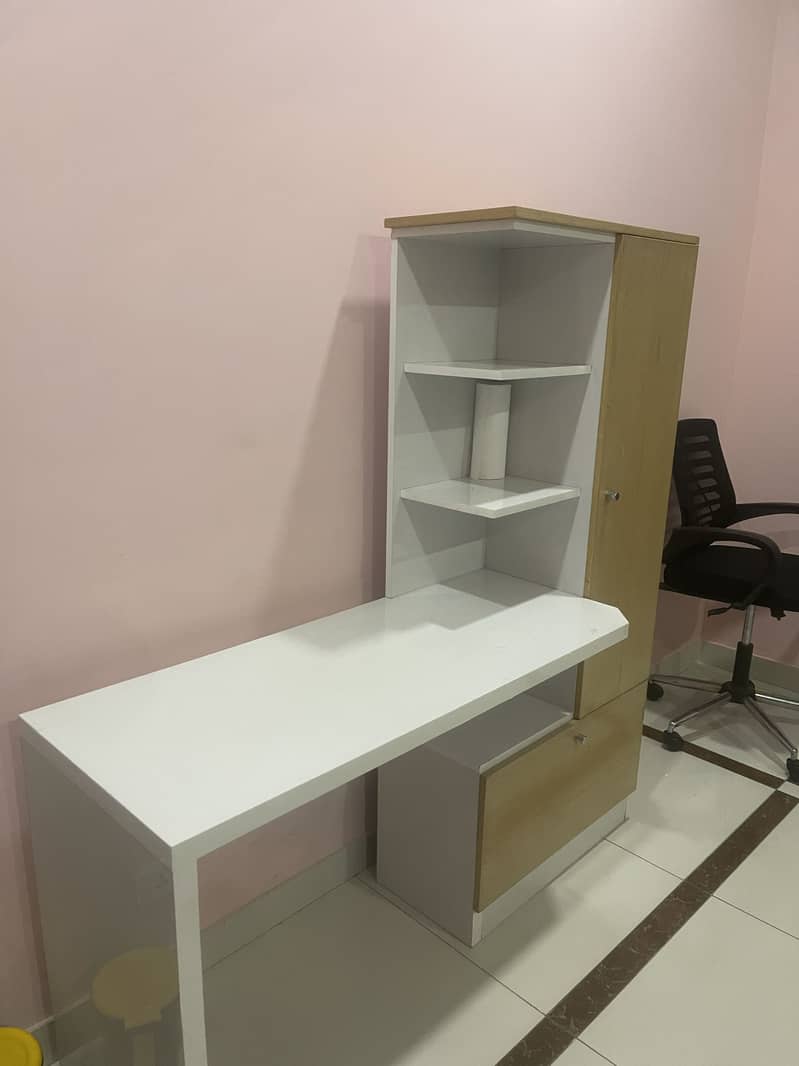 Study Table with Book Shelf 0
