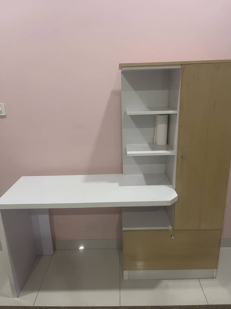 Study Table with Book Shelf 1